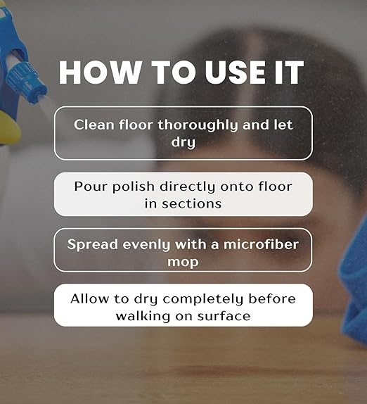 Rejuvenate Wood Floor Restorer 32 oz Bundle with Cleaning Gloves – Restores Shine & Protects Hardwood, Laminate, Stone & More – Earth-Friendly Formula, Easy to Use – Gift Set (2 Items)