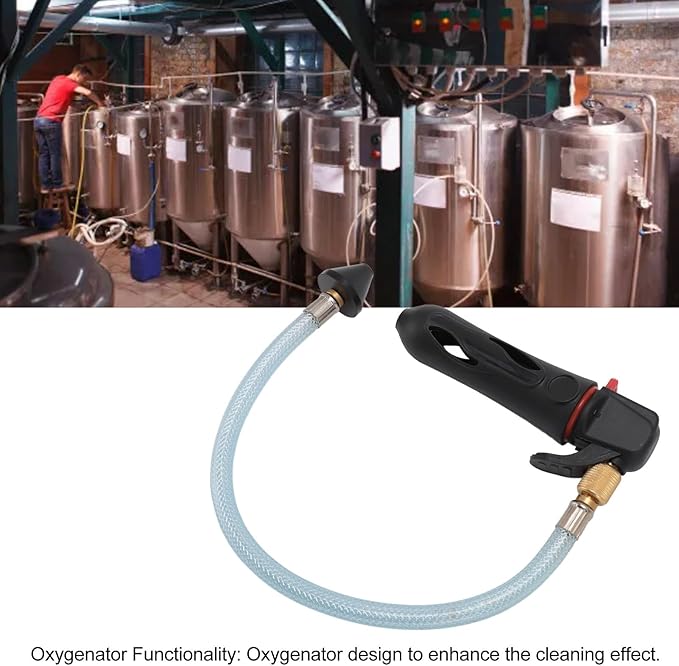 AC Drain Line Cleaner Tool with Oxygenating Function - Heavy Duty, Portable HVAC Drain Hose Blaster for Blockage Removal‌
