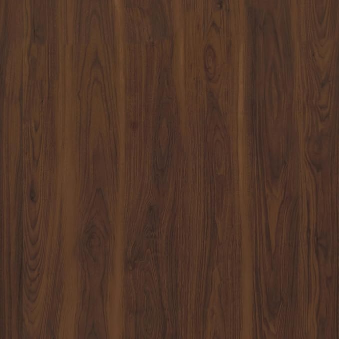 BOMENG Walnut Wood Contact Paper 16x354 inch Dark Brown Wood Wallpaper Peel and Stick Waterproof Removable Faux Wood Grain Vinyl Wrap Vintage Countertop Paper for Drawer Liner Cabinets Walls Desk