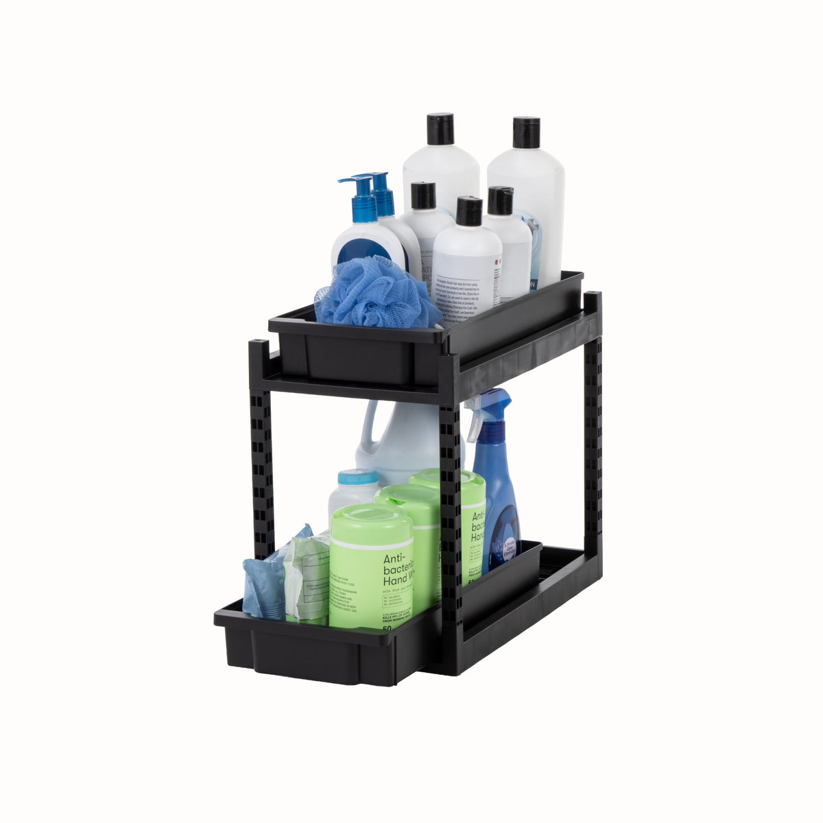 IRIS USA 2 Tier Pull Out Drawer Organizer, Kitchen B | All Products - Image 1