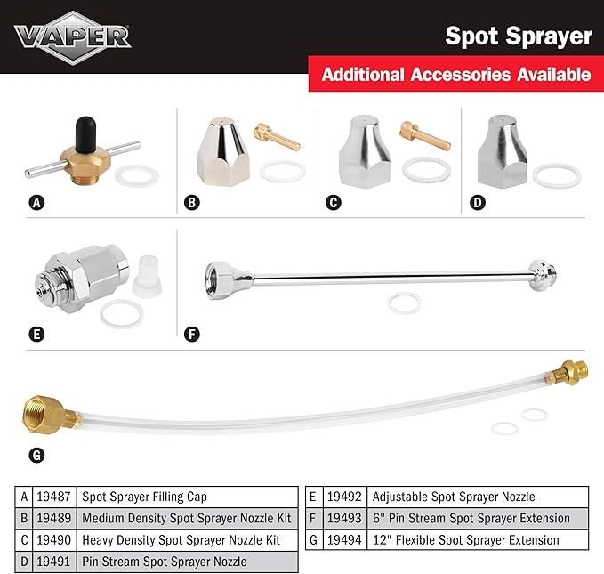 Vaper 19425 Spot Spray Non-Aerosol Sprayer - Green