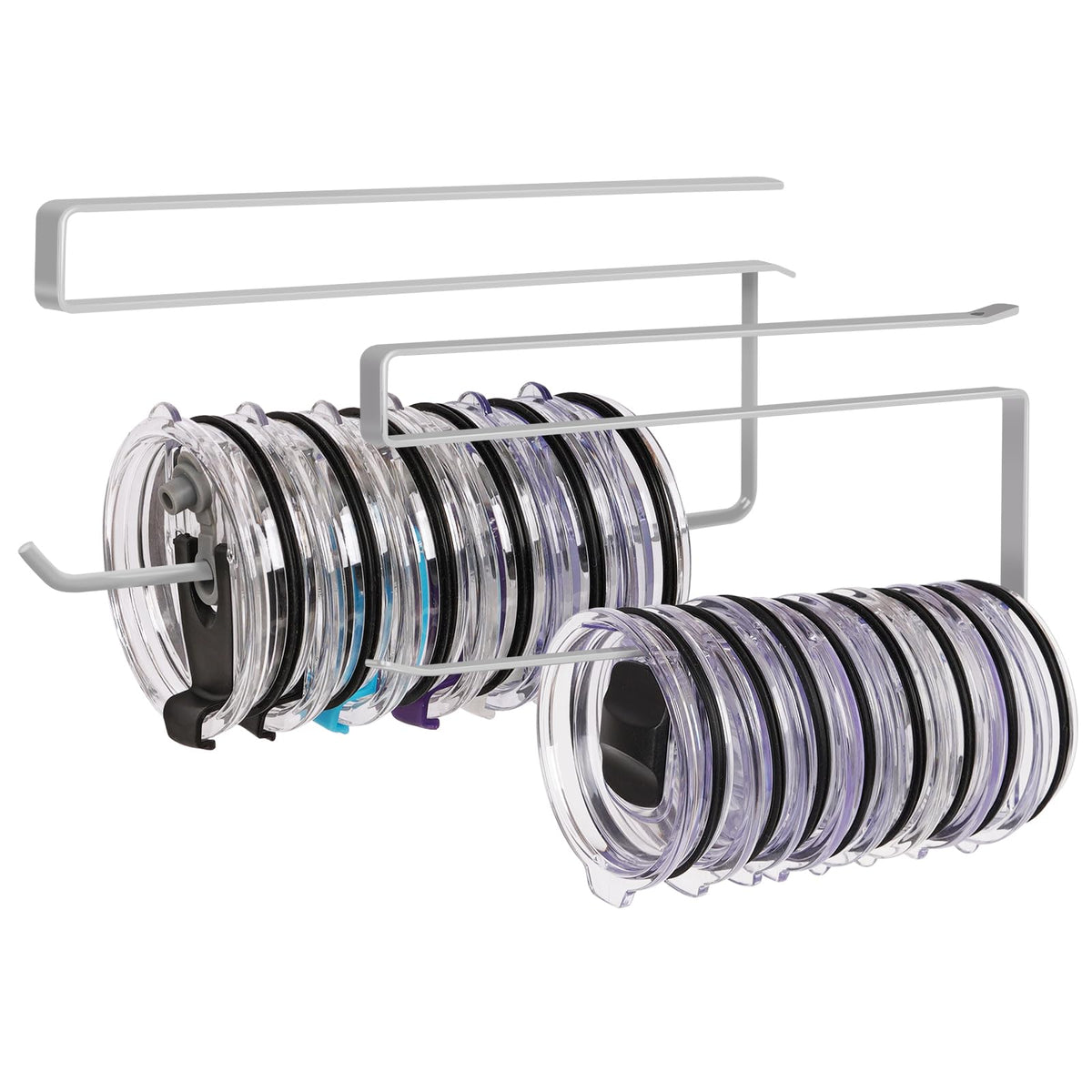 2 Pack Tumbler Lid Organizer, Versatile Storage Hold | All Products - Image 1