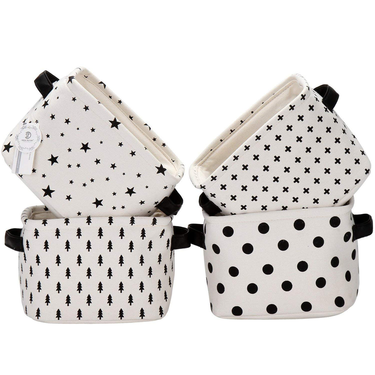 Sea Team Collapsible Fabric Storage Cube Bins Organi | All Products - Image 1