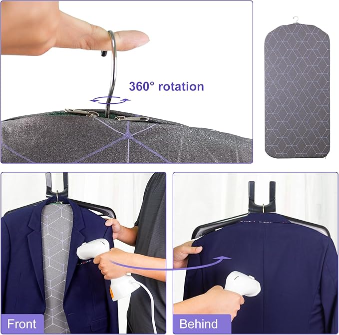 Steamer Board for Clothes,Stand for Steaming Clothes,Steamer Pad,Hanging Ironing Board (Steamer Board)