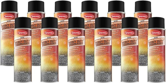 Sprayway SW909 Industrial Heavy Duty Orange Power Plus Degreaser, 15 oz; 1 count