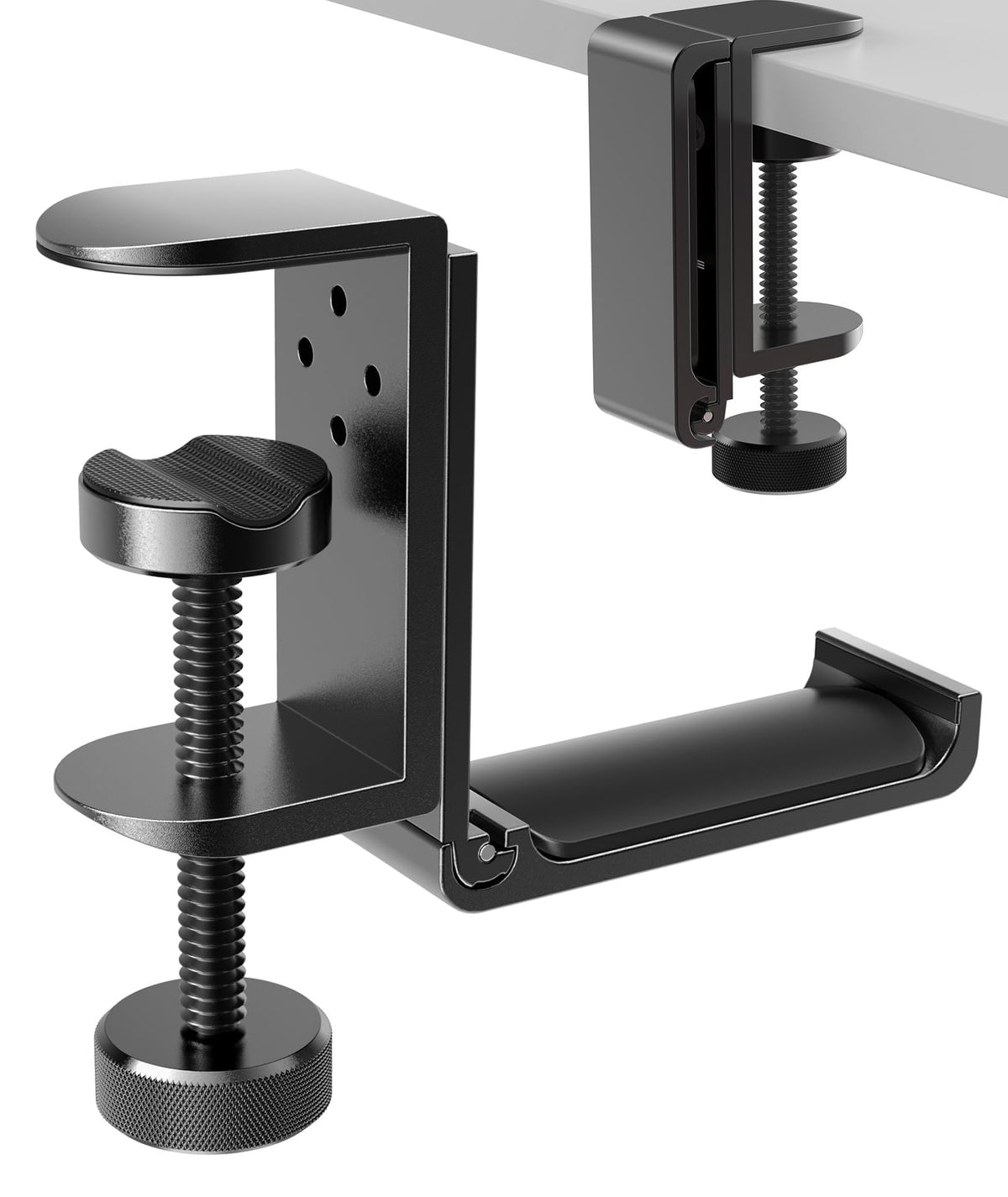 New Foldable Headphone Stand Hanger Holder Aluminum - Image 1