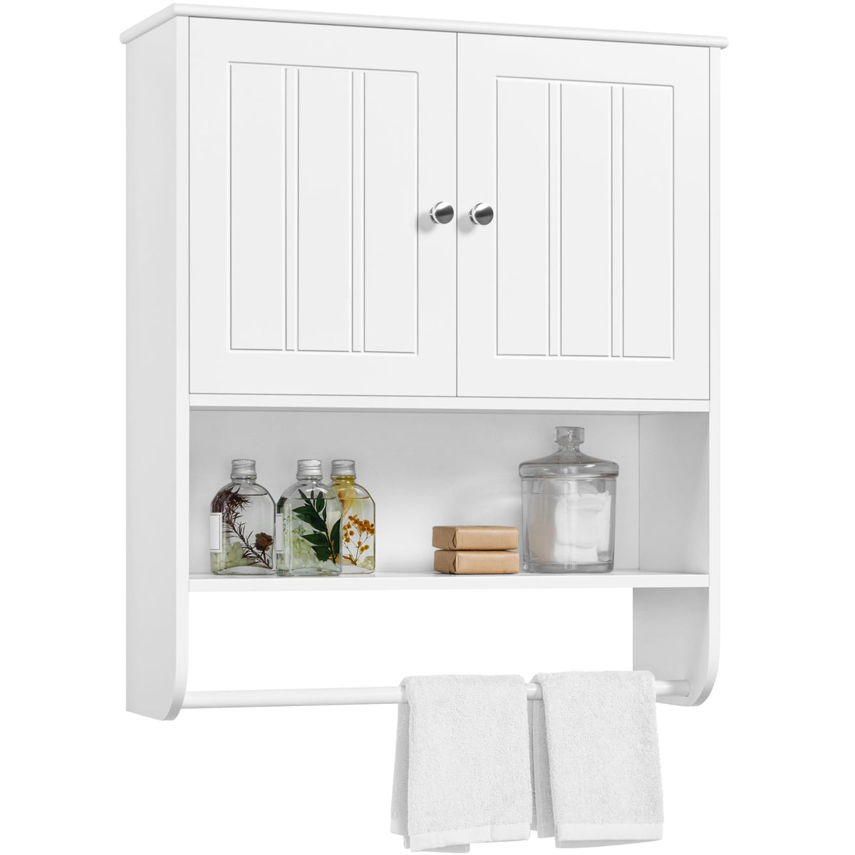 Yaheetech 24" Bathroom Wall Storage Cabinet Over Toilet - Image 1