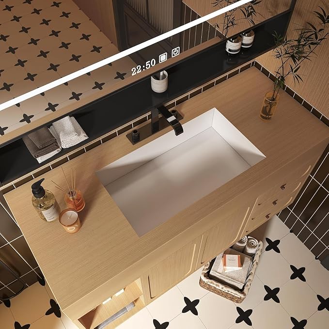 Light Brown Wood Contact Paper Thick Oak Wood Wallpaper Peel and Stick 16"x354" Waterproof Removable Faux Wood Grain Vinyl Wrap for Cabinets Drawers Counter Top Covers Wood Wall Paper for Walls
