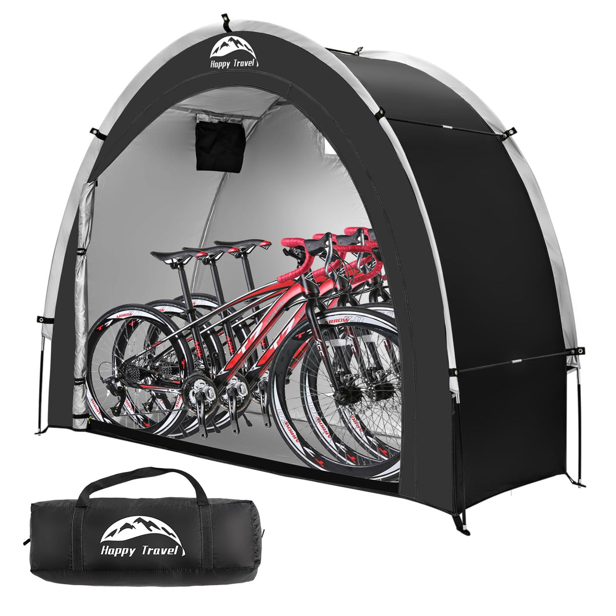 Bike Storage Shed Tent, Outdoor Portable Bicycle Storage Sheds - Image 1