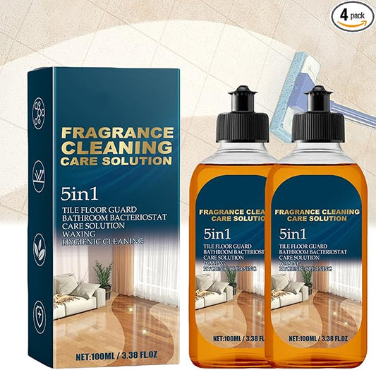 2026 New 5 In 1 Floor Cleaner, Fast-Drying Fragrance Cleaning Care Solution, Multi-Surface Floor Cleaner Stain & Odor Remover Floors Cleaners, Restore Hardwood Floors Shine (2Pcs)