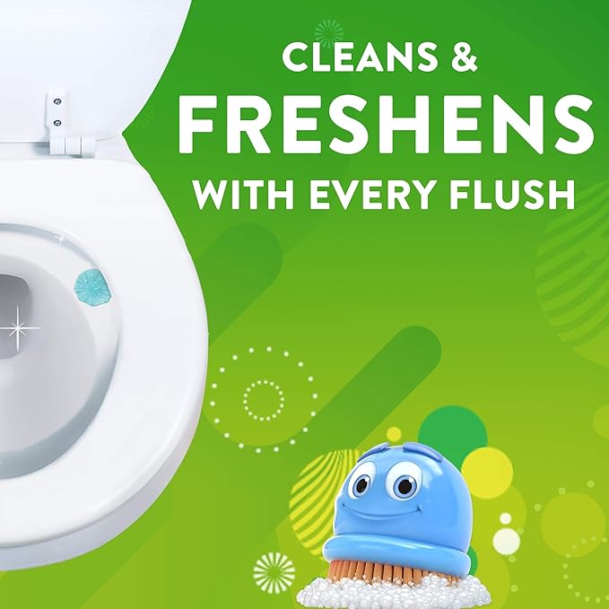 Scrubbing Bubbles Fresh Gel Toilet Bowl Cleaning Stamps Refills, Helps Keep Toilet Clean and Helps Prevent Limescale & Rings, Citrus Scent, 12 Stamps ( Pack of 3 )