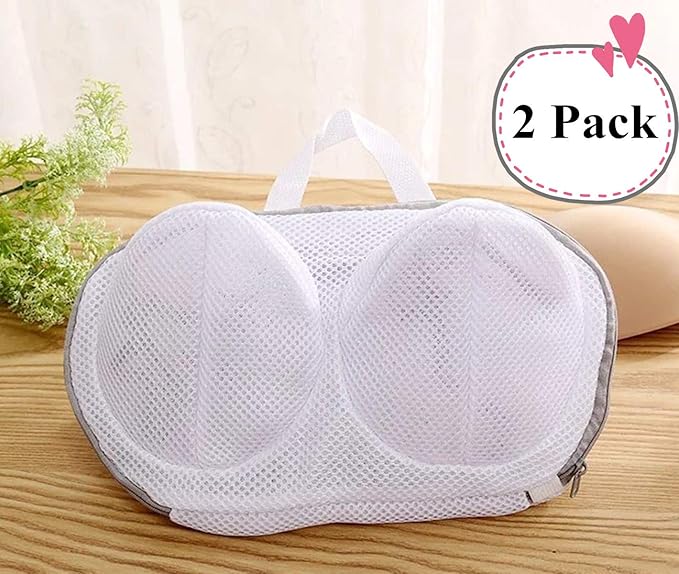 DurReus Laundry Science Bra Wash Bag Nest Delicates Padded Underwear Washing Bag Sport Bras Protector in Washer Dryer Machine