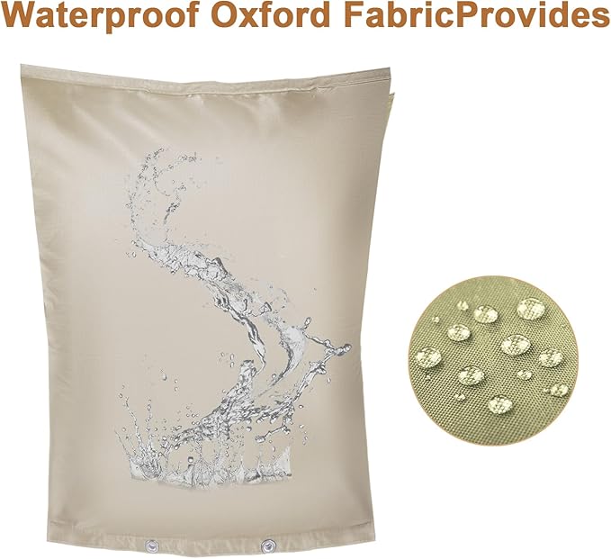 Backflow Preventer Insulation Cover,Pipe Insulation,Outdoor Pipe Covers For Winter Freeze Protection,Outdoor Faucet Covers For Winter Freeze Protection,Insulated Pipe Covers For Outside (16w*26h)