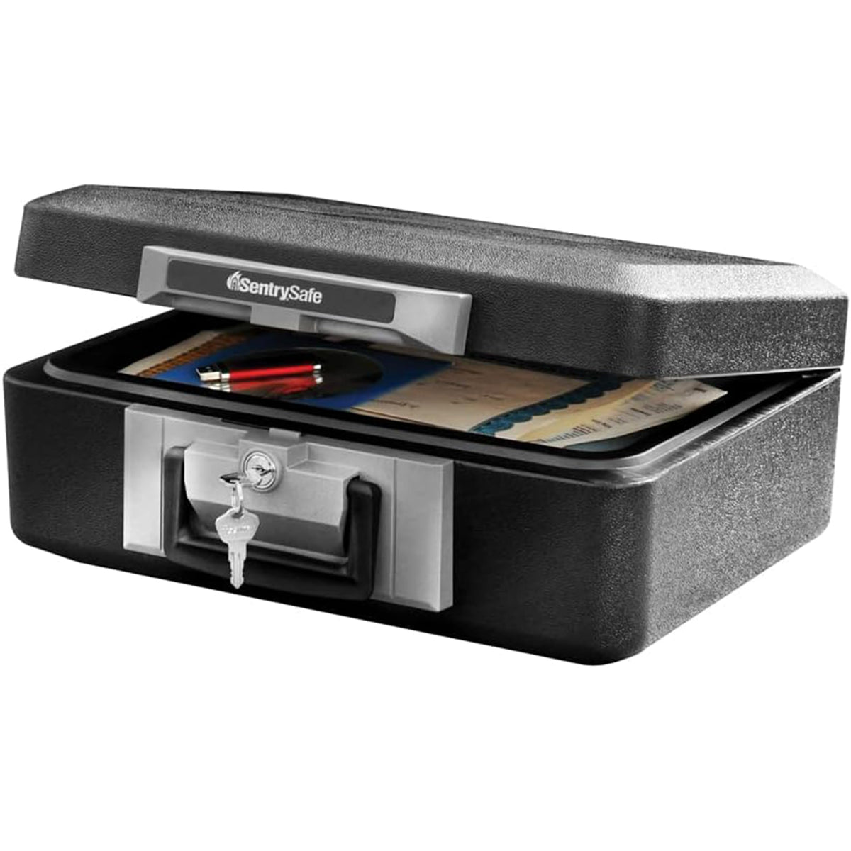 SentrySafe Fireproof Safe Box with Key Lock, Chest S | All Products - Image 1