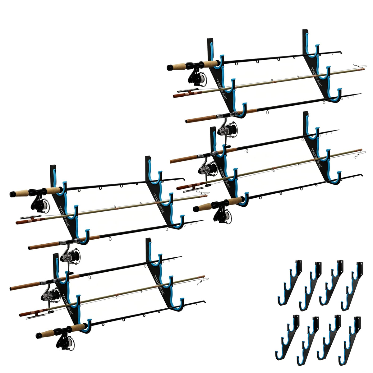 Fishing Rod Holders & Pole Holders for Garage, Wall - Image 1