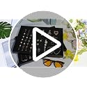 Black Velvet Stackable Jewelry Tray Showcase Display | Jewelry Organiz - Image 8