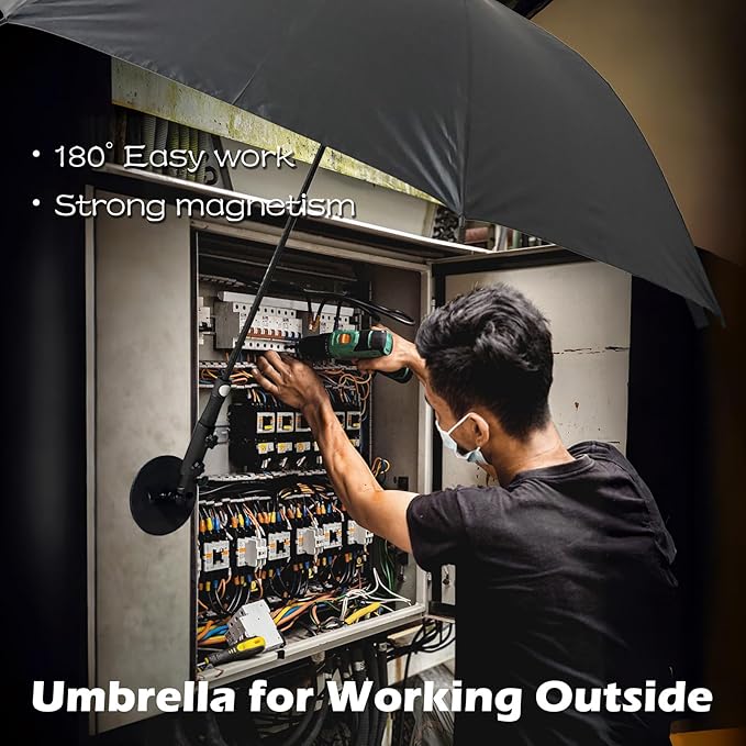 Magnetic Umbrella, Magnetic Umbrella HVAC for Outdoor Jobs, Car, HVAC
