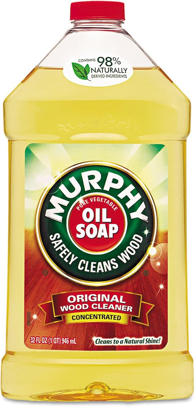 Murphy Oil Soap 01163CT Original Wood Cleaner Liquid 32oz 9/Carton