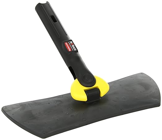 Rubbermaid Commercial Products Quick-Connect Flexible Microfiber Mop Frame, 11-Inch, Black, Wet/Drop Mop Frame for Floor Cleaning on Title/Hardwood/Laminate Floors