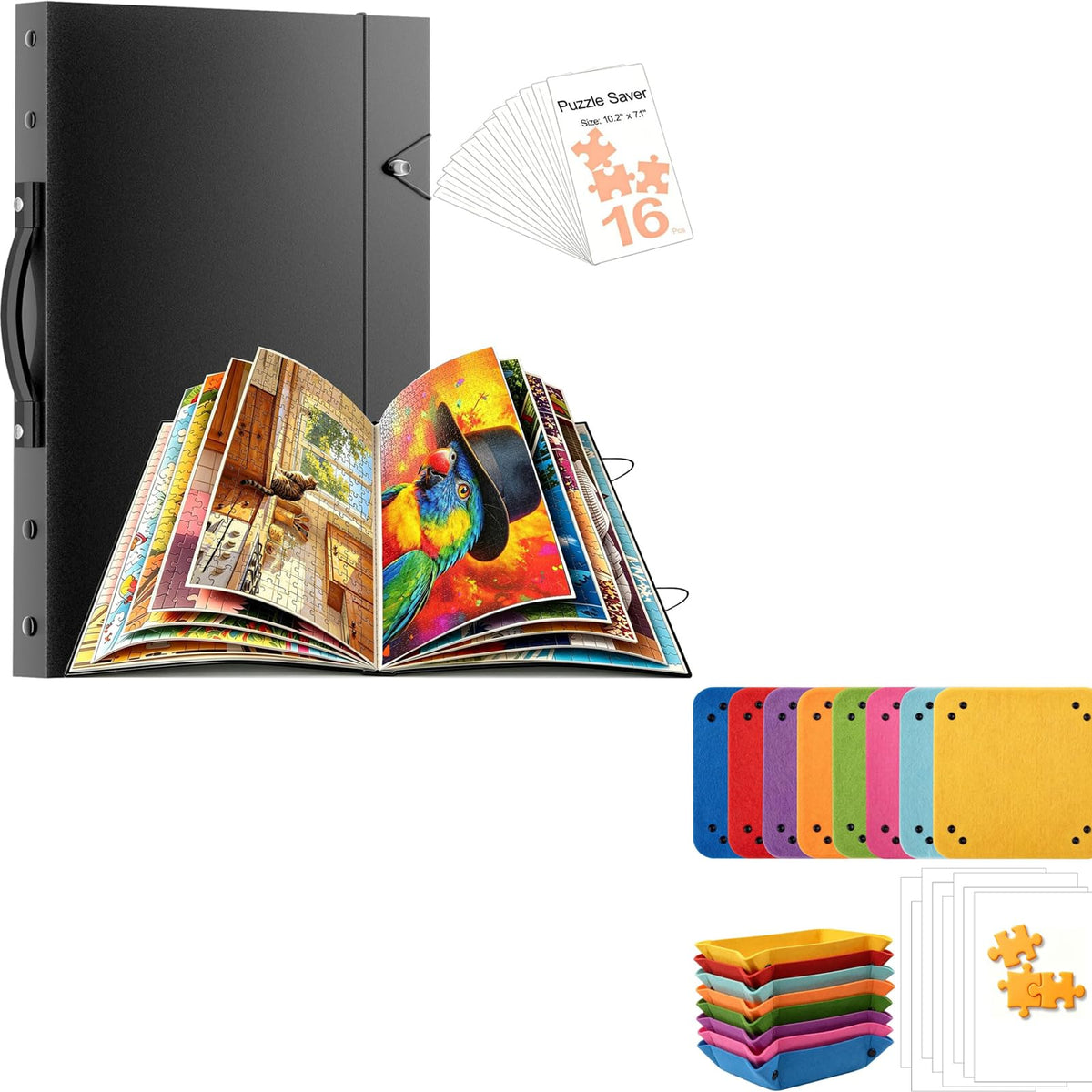 Puzzle Storage Book & Folder Album Binder for 500-1000 - Image 1