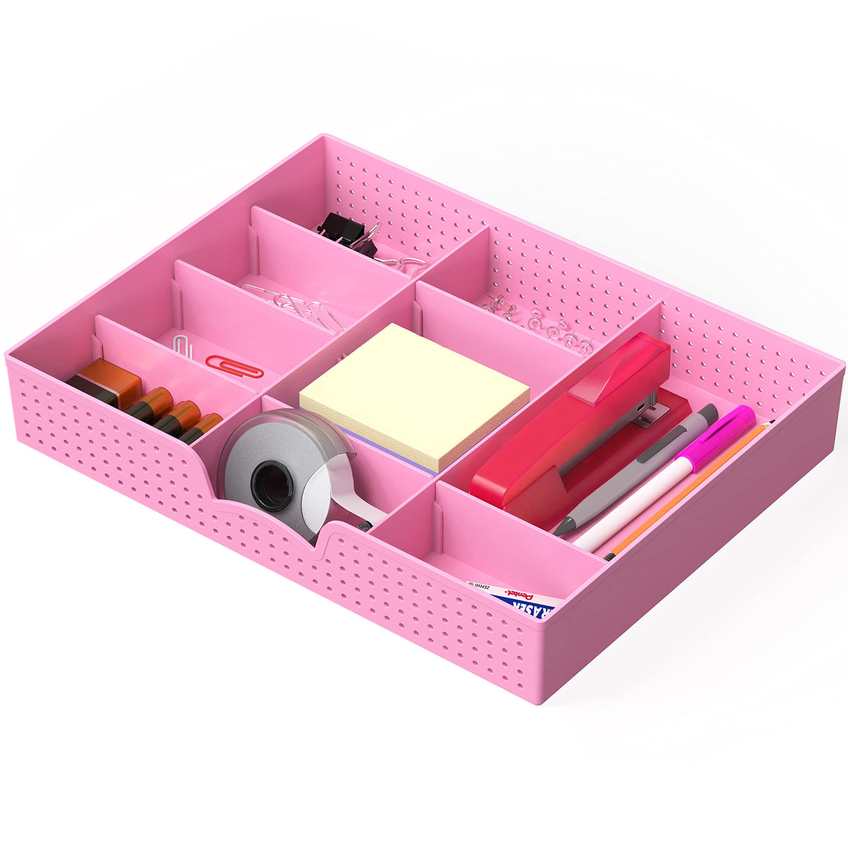 Simple Houseware Drawer Organizer Tray, 9 Adjustable | All Products - Image 1