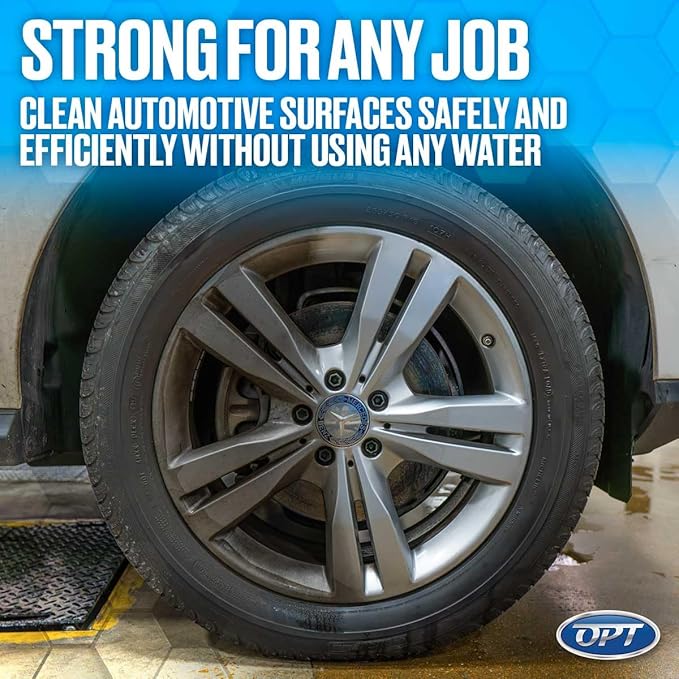 Optimum Opti-Clean Waterless Wash and Protect - Ready to Use Waterless Car Cleaning Spray and Polymer Protection (17 oz)