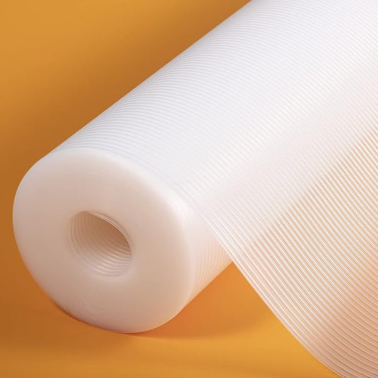 Shelf Liners for Kitchen Cabinets Non Adhesive Drawer Liner EVA Material Cupboard Mat Waterproof Refrigerator Mats Washable Fridge Liner for Cupboard and Desks Clear Shelf Liner 17.3 x 78.7 Inches