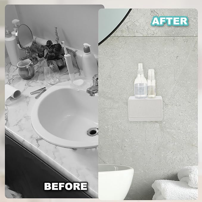 uxcell 2 Pack Dust-Proof Soap Holder, Wall Mounted Soap Dish for Shower Wall No-Drill Adhesive Shower Bar Soap Holder for Bathroom(Gray, 4.72 x 3.94 Inches)