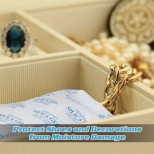 SurpOxyLoc 20 Gram(30Packs) Food Grade Silica Gel Packs Dessicant Packets for Moisture Control,Cobalt Chloride Free Moisture Absorbers for Food Storage