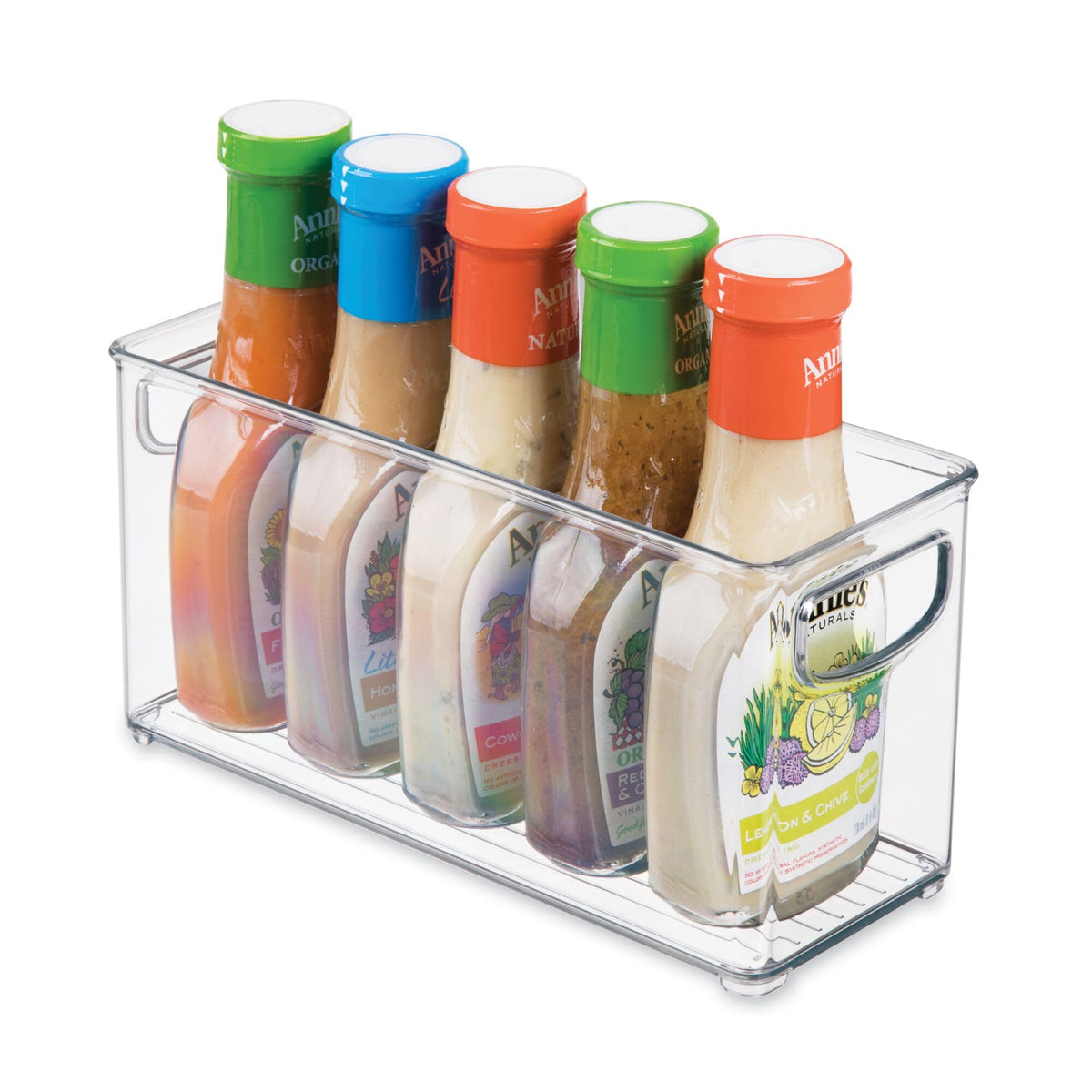 iDesign Clear Plastic Stackable Storage Bin Organizer - Image 1