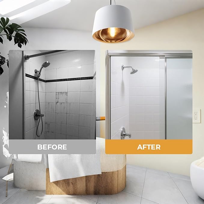 Stubborn Stains Cleaner - No-Scrub Foam for Tough Stains, Powerful & Safe on Multiple Surfaces Including Tile & Glass (1)