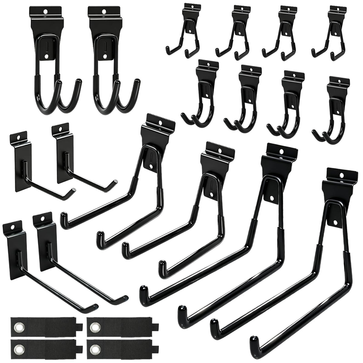 22Pack Slatwall Hooks Compatible with Proslat, StoreWALL - Image 1