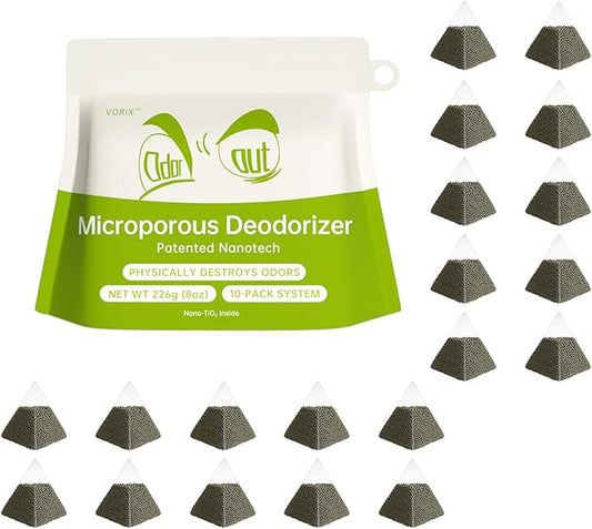 Activated Charcoal Odor Absorber, Activated Charcoal Bags 20 Pack (20 x 20g) - Mini Air Purifying Bags, Natural Odor Deodorizer for Home, Closet, Shoes, Car, Basement, and Refrigerators