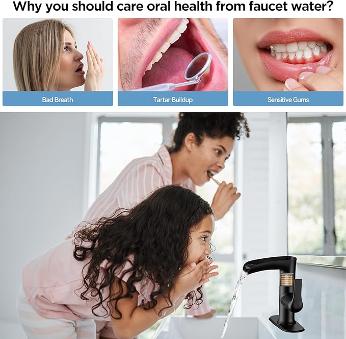 MakeFit Bathroom Faucet Filter Replacement Cartridge for Filtered Kitchen Bathroom Faucet - FB4801 (1-PACK)