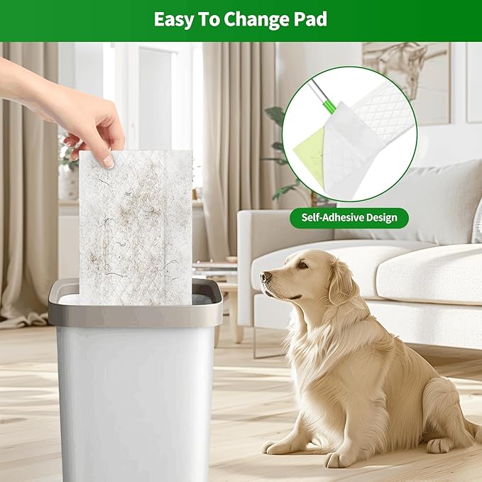 55 Count Heavy Duty Disposable Mop Refills, Heavy Duty Dry Sweeping Cloths for S.wiffer XL - Designed for Hard Surfaces, Convenient Single-Use Cleaning Pads