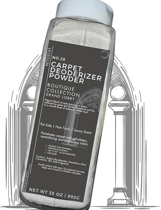 Carpet Deodorizer 35 Oz Carpet Freshner Powder (Grand Lobby -Sweet, zesty and deep woody)