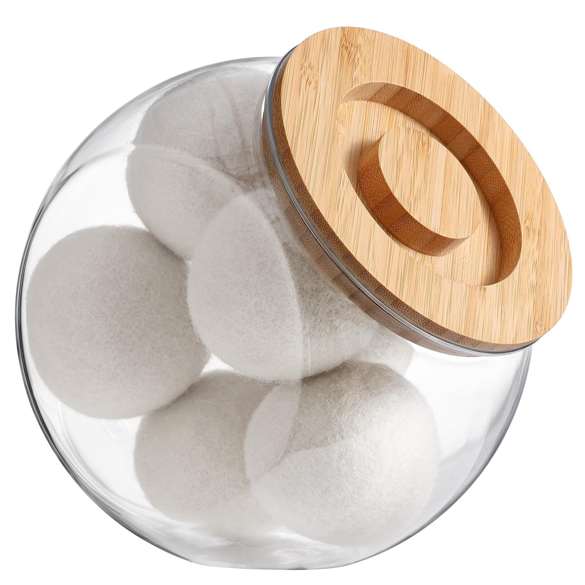 Laundry Pod Container,Dryer Ball Holder Dispenser - Image 1