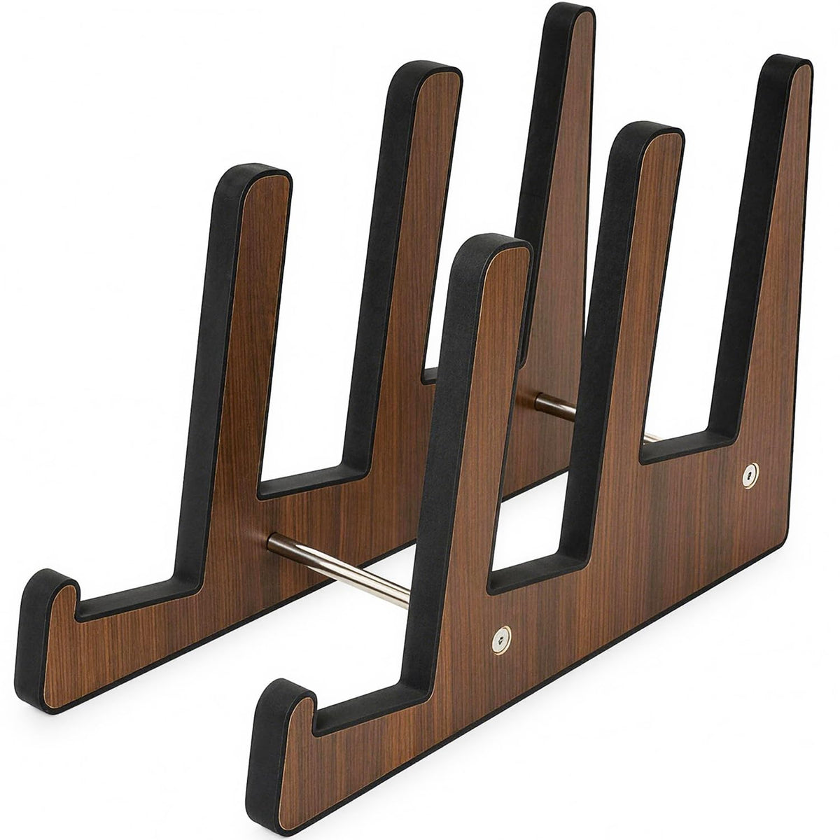 Vinyl Record Holder for 75 LPs, 3-Tier Vinyl Record Storage Stand - Image 1