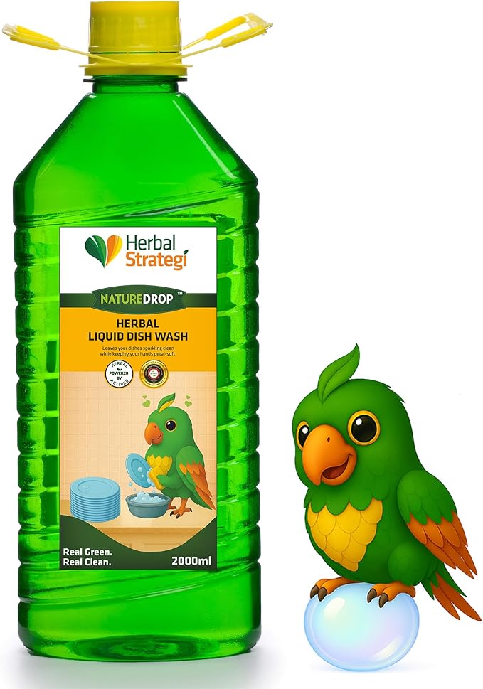 STRATEGI Herbal Liquid Dish Wash Refill (2 L)