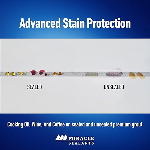 Miracle Sealants Grout Sealer Plus Invisible Penetrating Sealer Spray, 16 oz