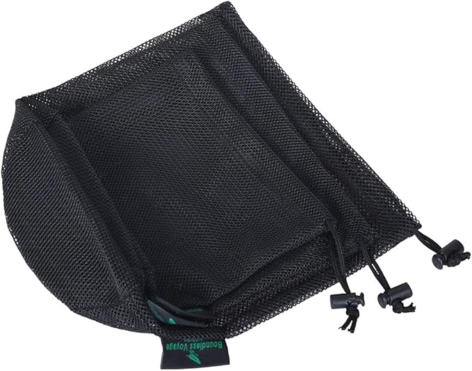 iBasingo 5pcs Nylon Mesh Bag Stuff Sack Golfball Pot Outdoor M-BVP02