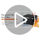 Fireproof Waterproof Document Box with Lock Collapsi | All Products - Image 8