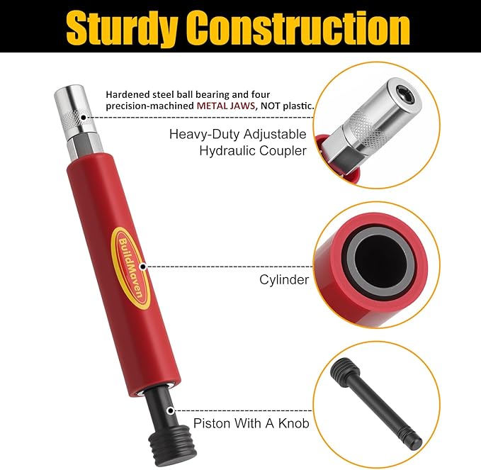 Grease Fitting Cleaning Tool -Grease Zerk Cleaner, Zerk Fitting Cleaning Tool, Remove Old Dried Grease from Fittings, Pins, Shafts, Bushings, and Joints （Red）