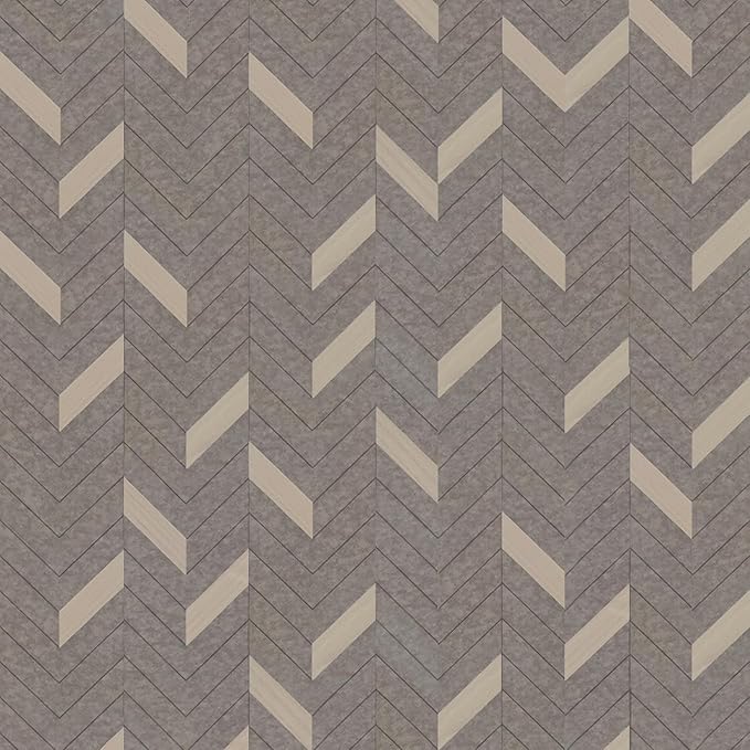 Herringbone Peel & Stick Wallpaper - Geometric Boho Contact Paper for Cabinets & Bedroom - 31.5''×158'' Adhesive Removable Waterproof Wallpaper for Bathroom & Laundry Room & Bedroom & Kitchen