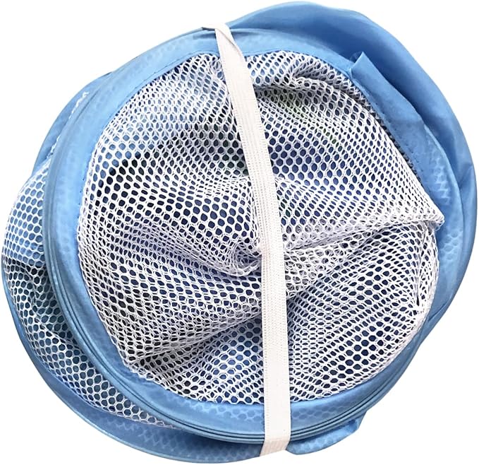Cute Foldable Laundry Toys Tidy Clothes Socks Basket Storage Bag (Brown English)
