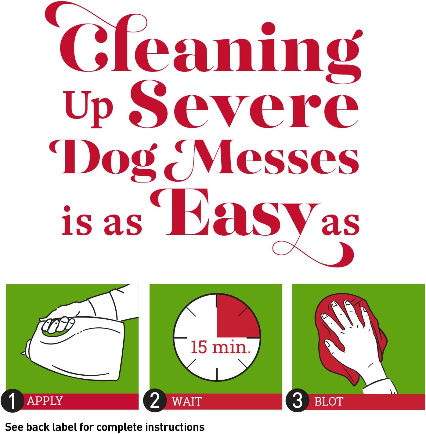Nature’s Miracle Advanced Stain & Odor Eliminator – Enzyme Cleaner for Dogs & Cats (1 Gallon) | Fixory911