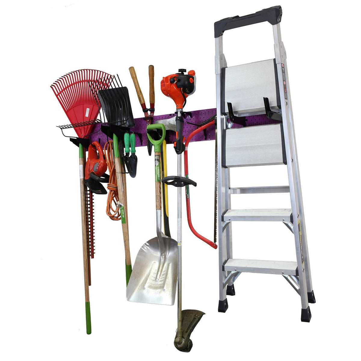 Wall Control Garage Storage Rack Lawn & Garden Tool Organization - Image 1