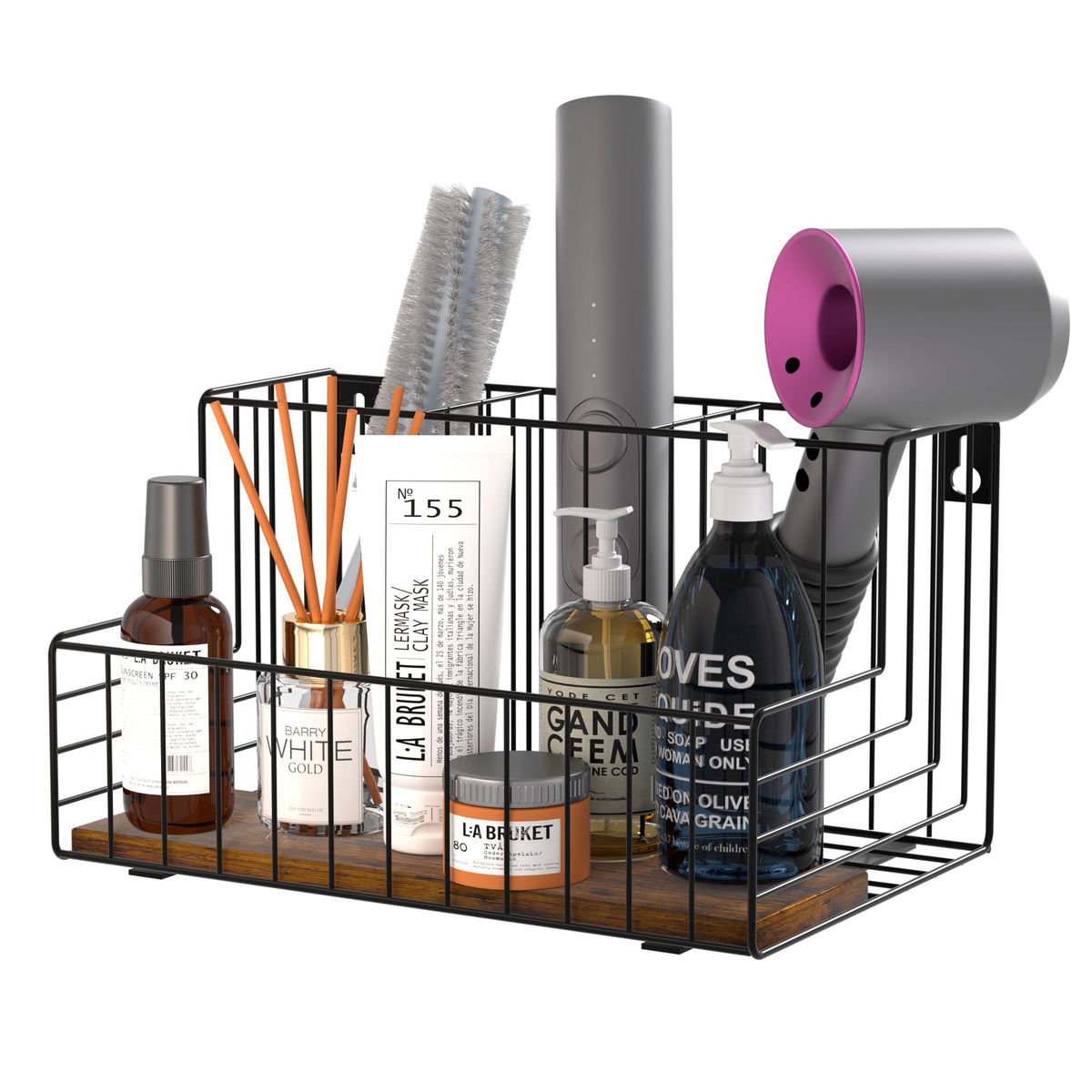 Hair Dryer Holder, Hair Tool Organizer - Image 1