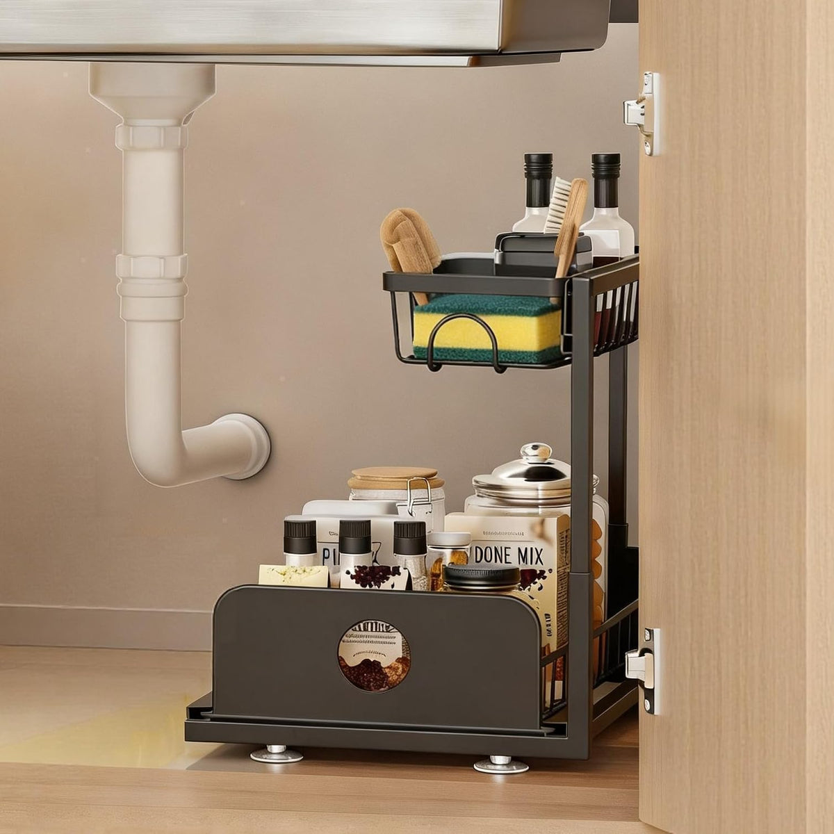 Under Sink Organizer, 1 Pack Under Kitchen Cabinet O | All Products - Image 1