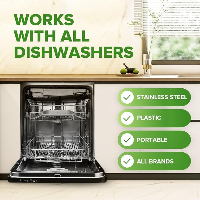Renuv Coffee Maker Cleaner and Descaler and Dishwasher Cleaner Bundle